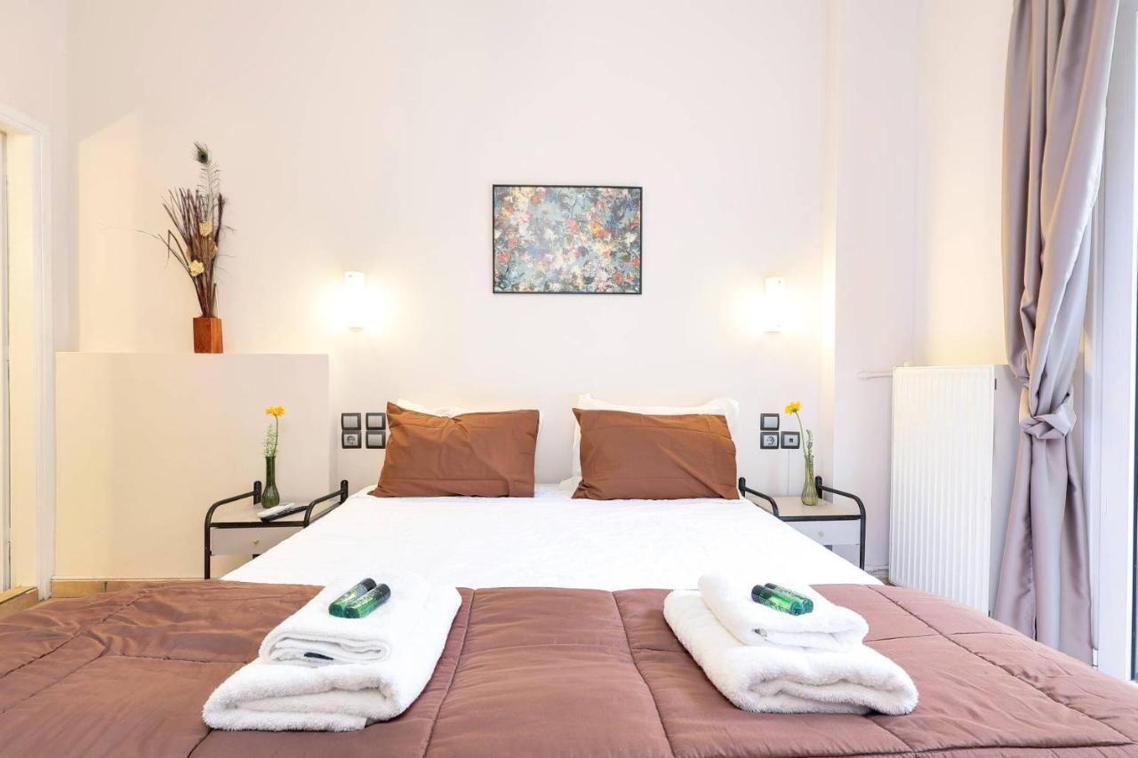 Silver Athens Double Room With Balcony Eksteriør billede