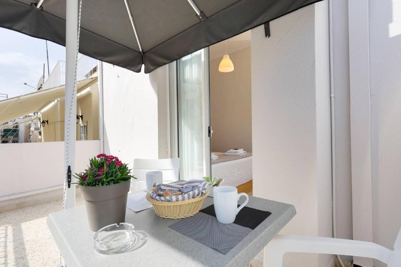 Silver Athens Double Room With Balcony Eksteriør billede