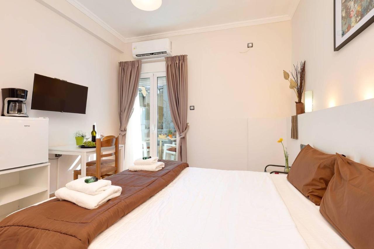 Silver Athens Double Room With Balcony Eksteriør billede