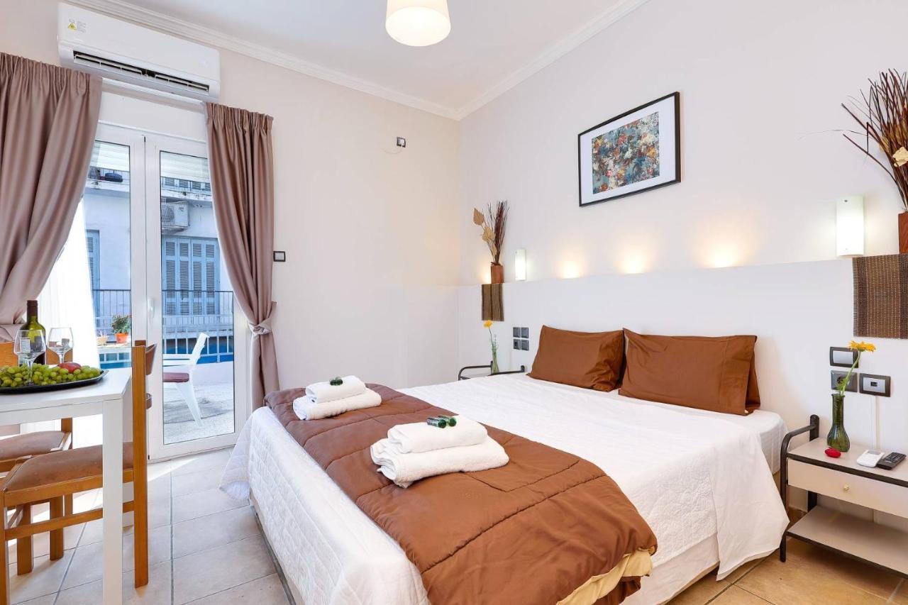 Silver Athens Double Room With Balcony Eksteriør billede