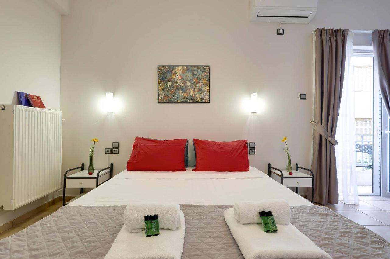 Silver Athens Double Room With Balcony Eksteriør billede