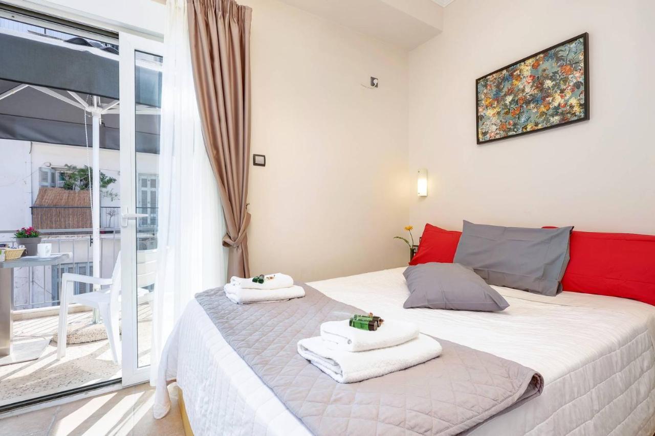 Silver Athens Double Room With Balcony Eksteriør billede