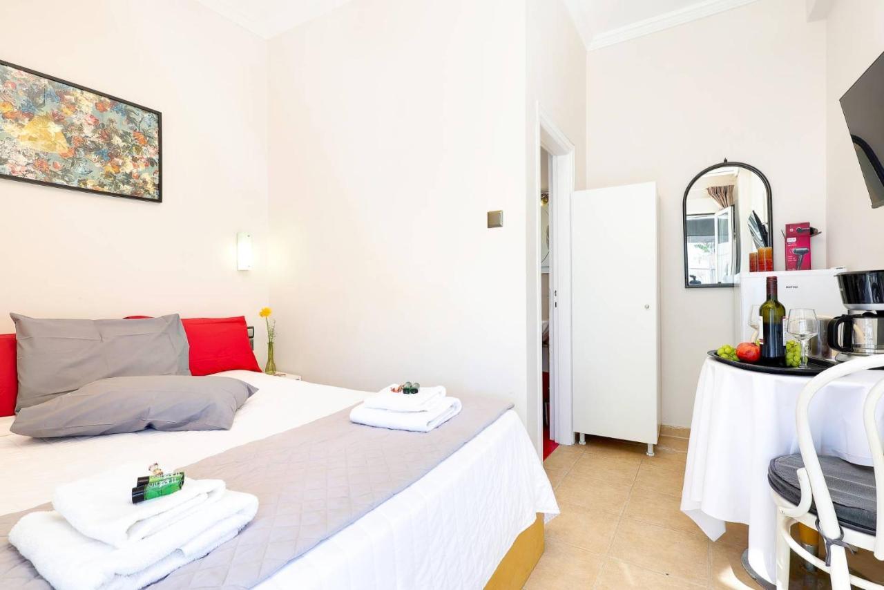 Silver Athens Double Room With Balcony Eksteriør billede