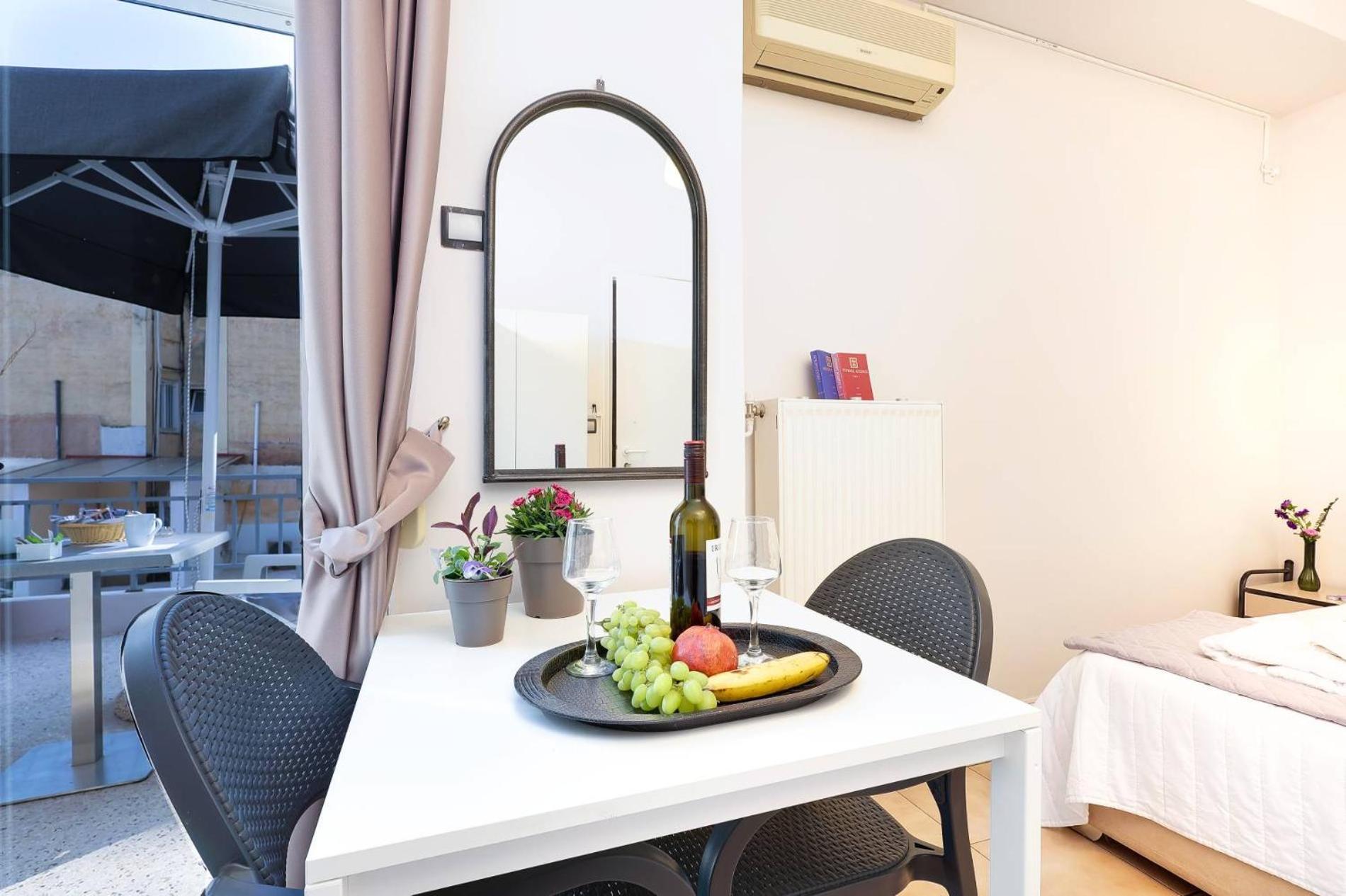 Silver Athens Double Room With Balcony Eksteriør billede