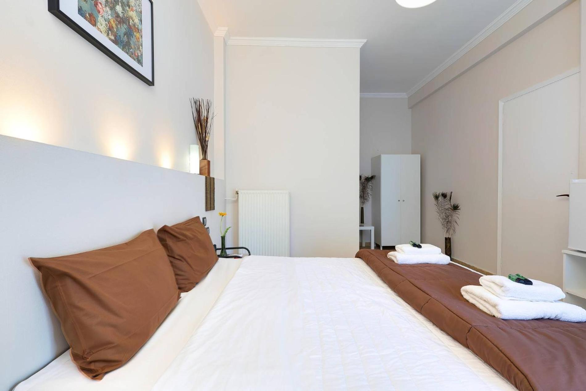 Silver Athens Double Room With Balcony Eksteriør billede