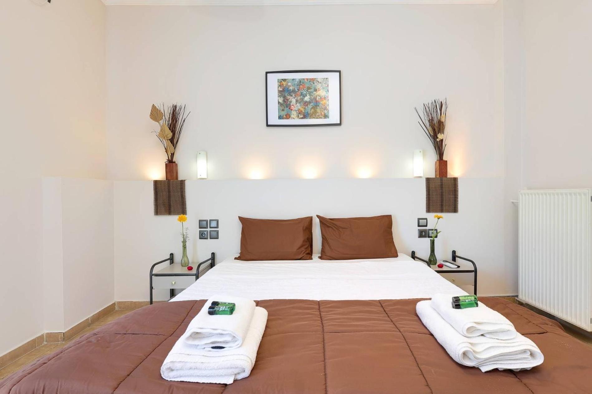 Silver Athens Double Room With Balcony Eksteriør billede