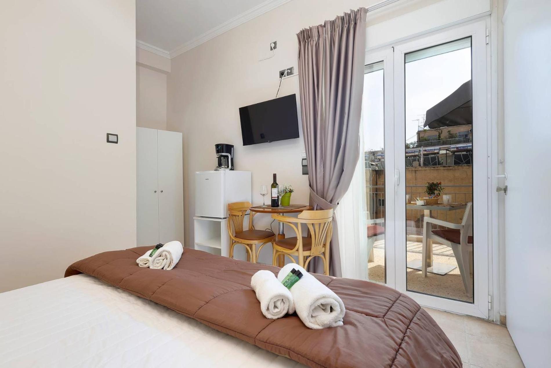 Silver Athens Double Room With Balcony Eksteriør billede